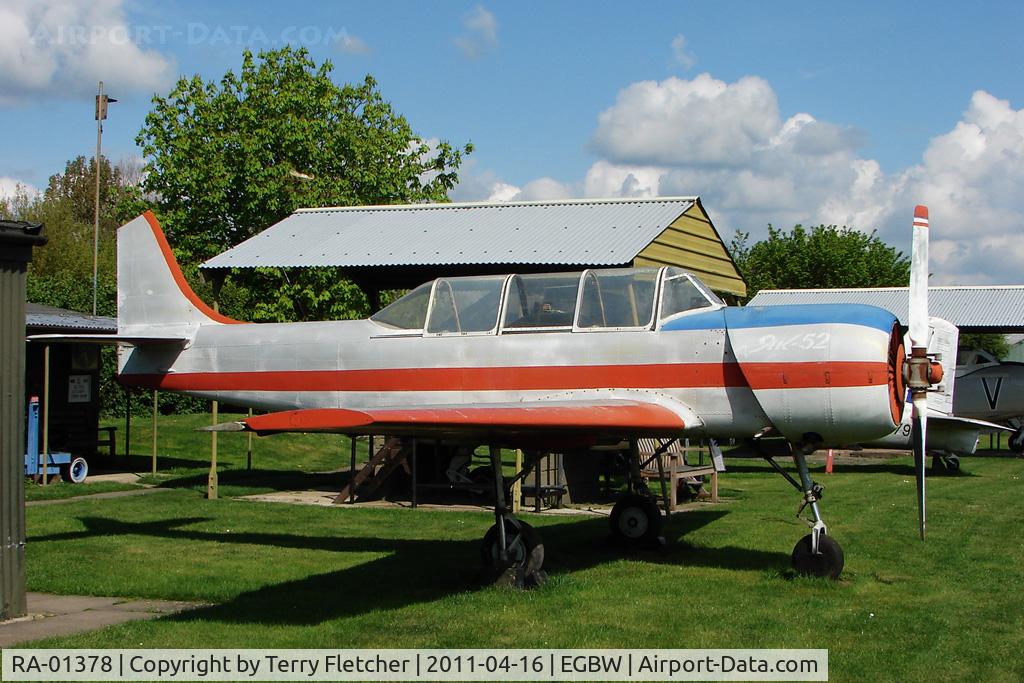 RA-01378, Yakovlev Yak-52 C/N 83 30 04, Yakolev 52, c/n: 83 30 04
