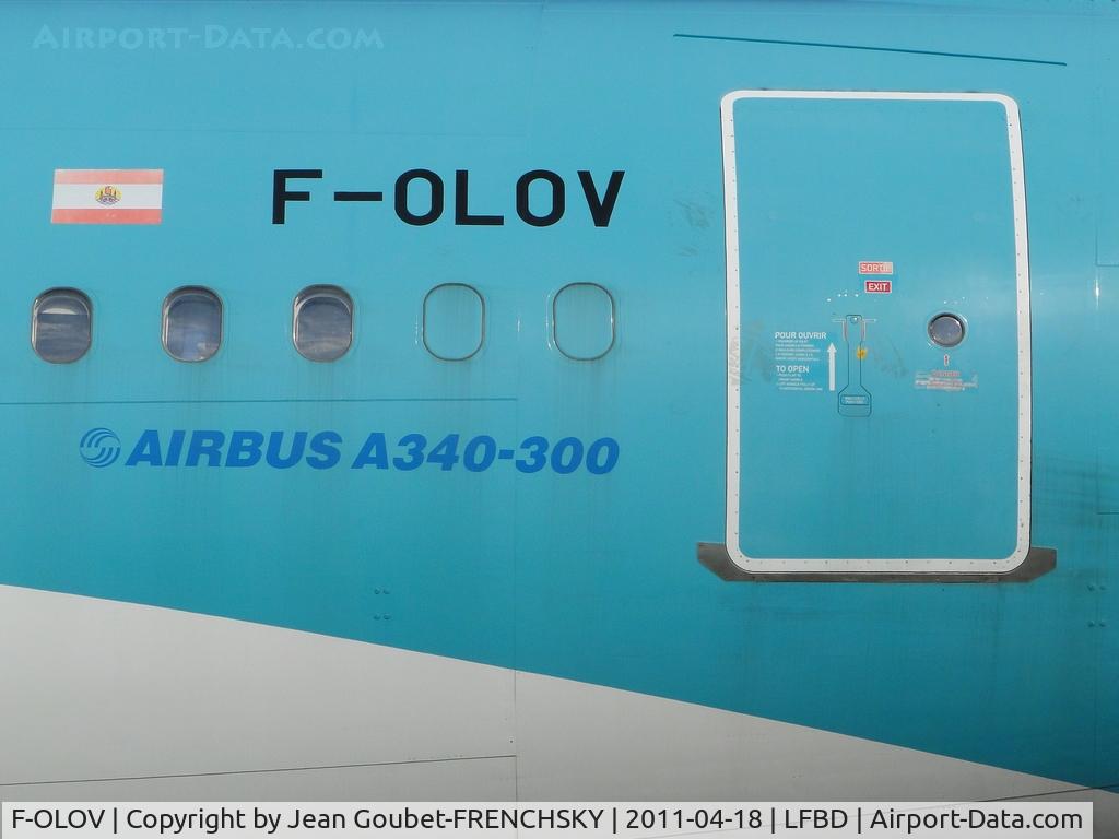 F-OLOV, 2005 Airbus A340-313 C/N 668, Air Tahiti