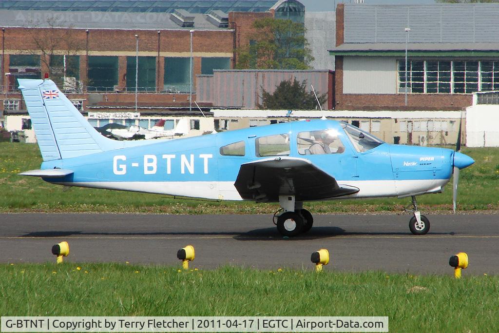 G-BTNT, 1976 Piper PA-28-151 Cherokee Warrior C/N 28-7615401, 1976 Piper PIPER PA-28-151, c/n: 28-7615401