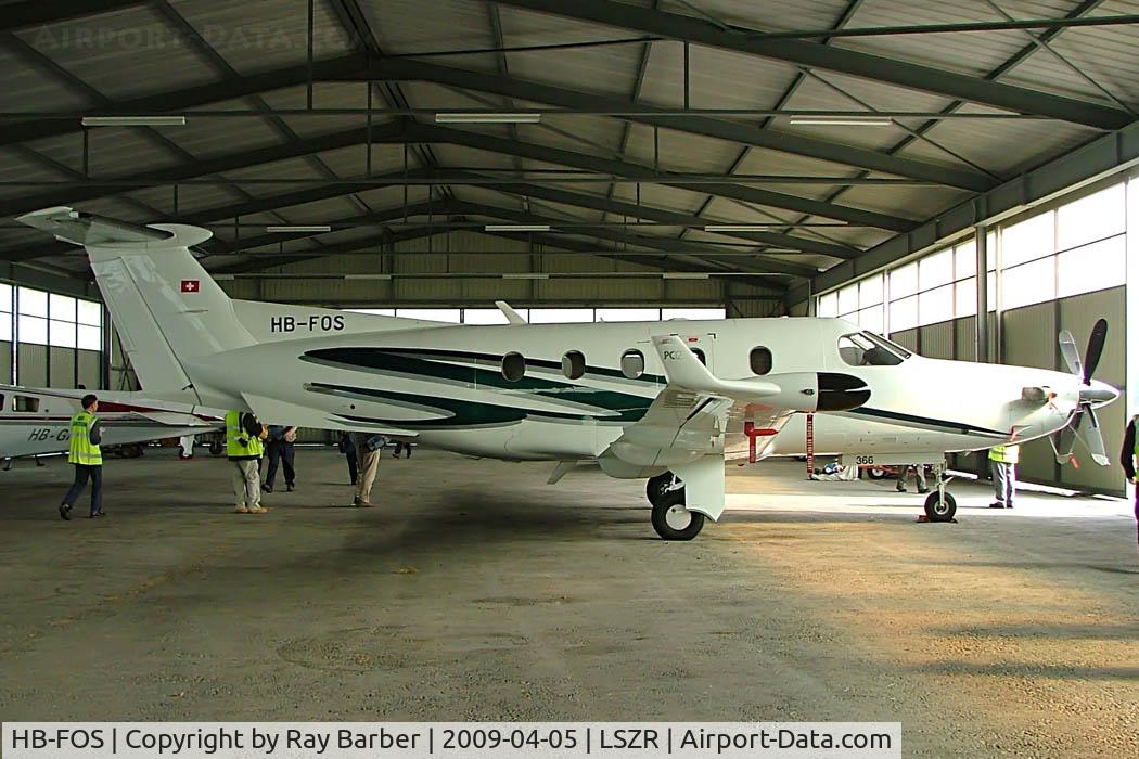 HB-FOS, 2000 Pilatus PC-12/45 C/N 366, Pilatus PC-12/45 [366] Altenrhein~HB 05/04/2009