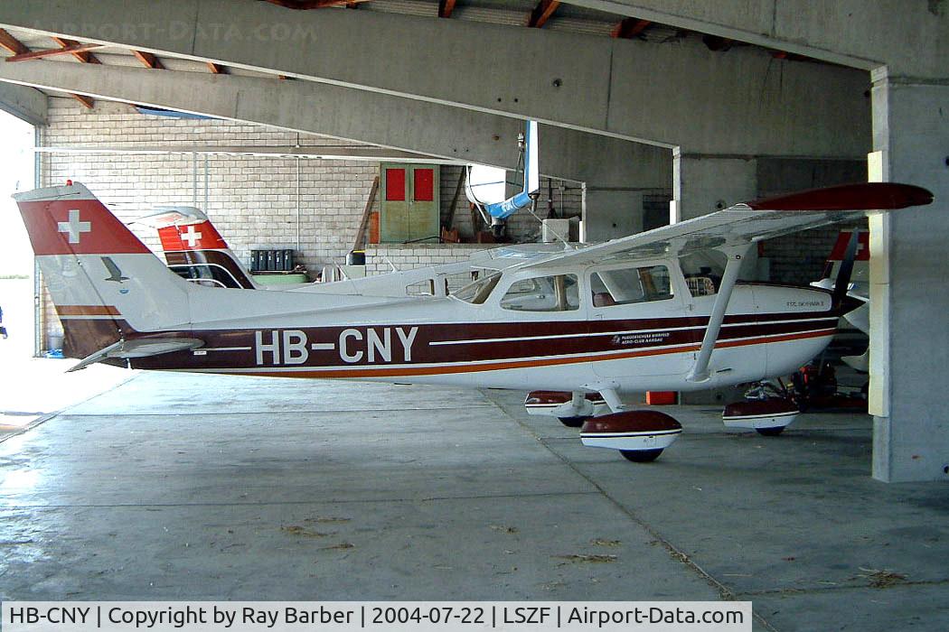 HB-CNY, 1978 Reims F172N II Skyhawk C/N 1681, R/Cessna F.172N Skyhawk [1681] Birrfeld~HB 22/07/2004