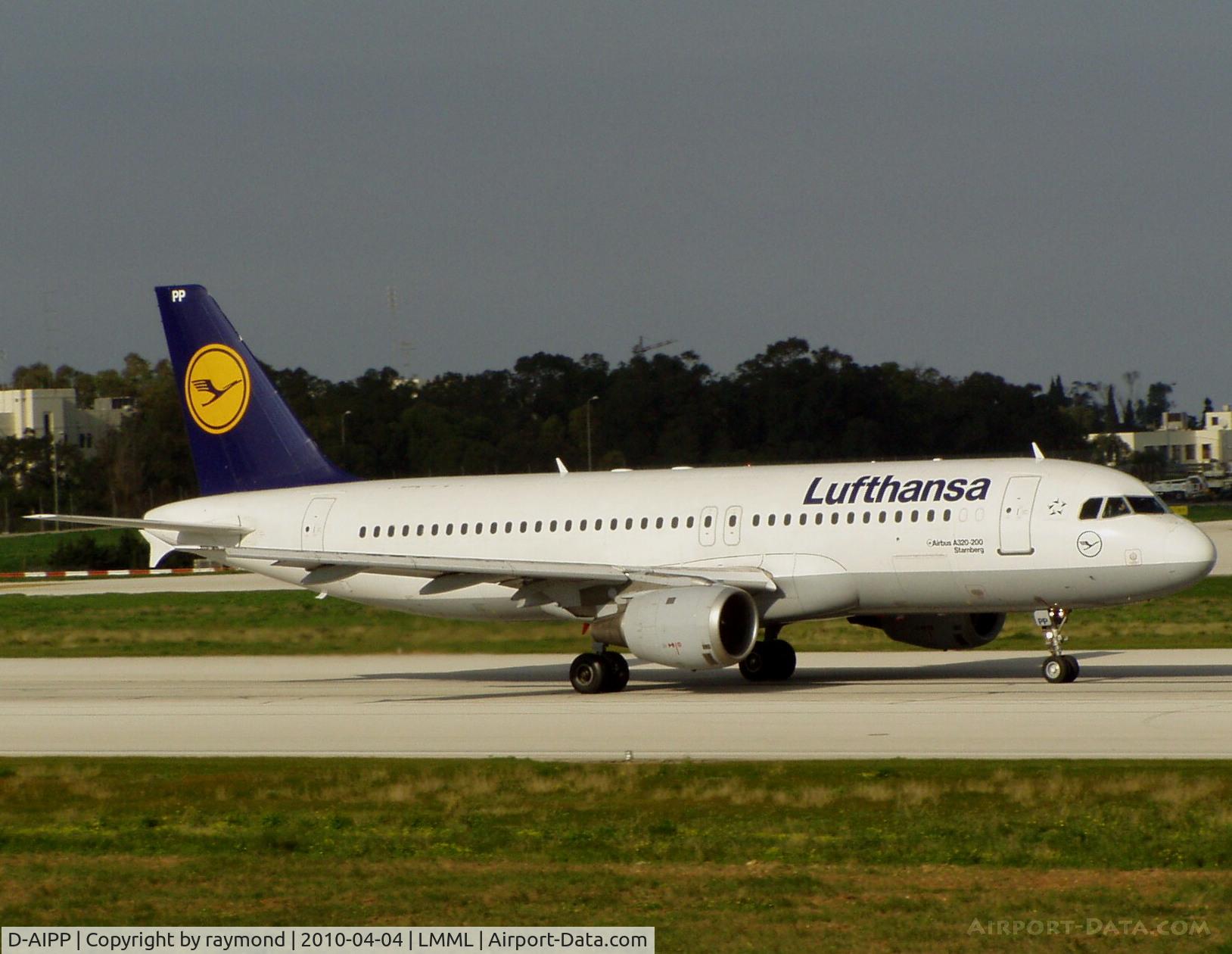 D-AIPP, 1990 Airbus A320-211 C/N 110, A320 D-AIPP Lufthansa