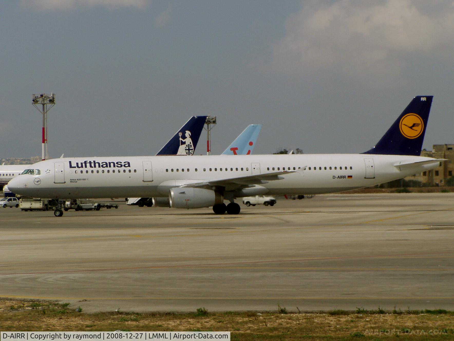 D-AIRR, 1995 Airbus A321-131 C/N 0567, A321 D-AIRR Lufthansa