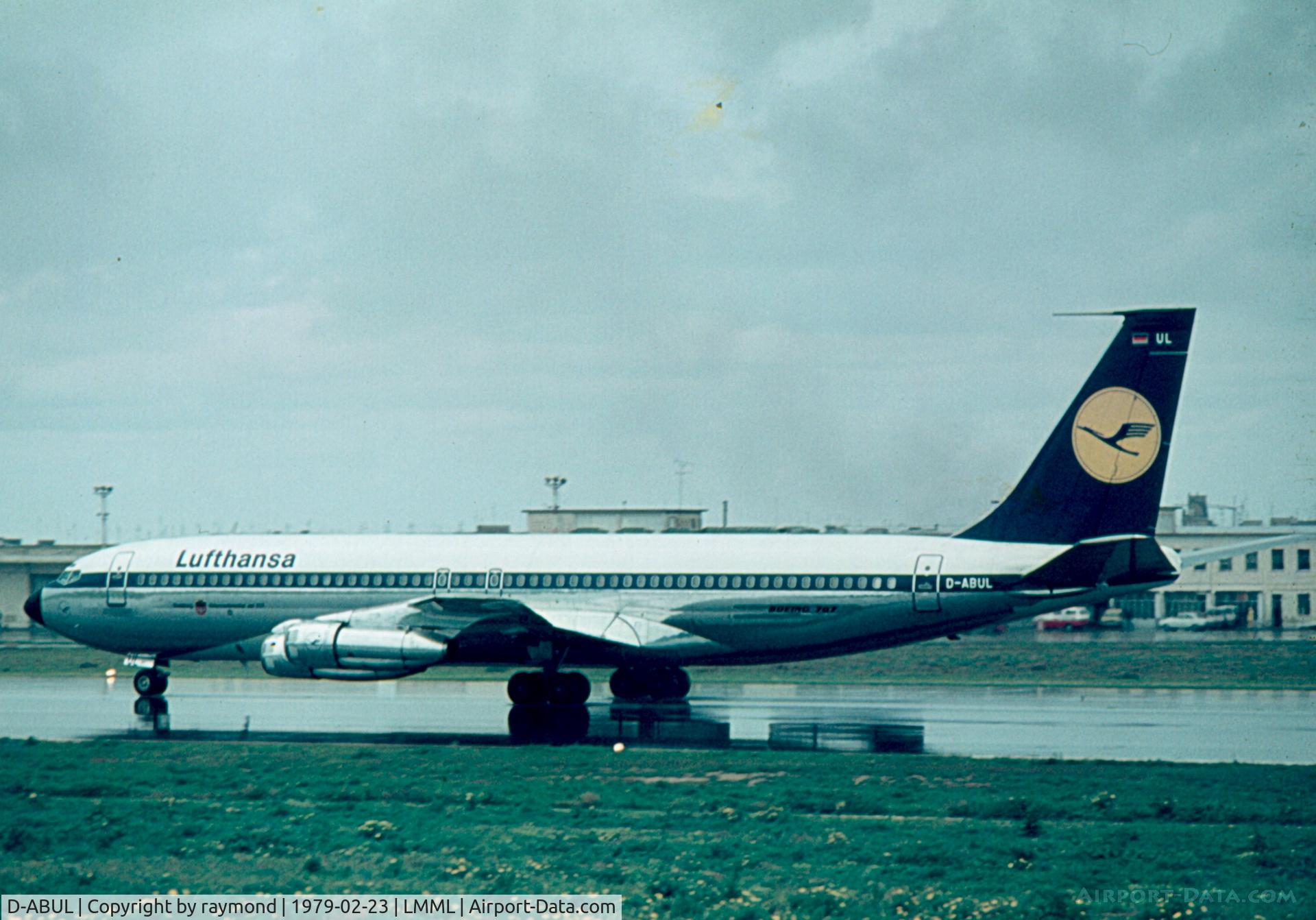 D-ABUL, 1966 Boeing 707-330B C/N 19315/545, B707 D-ABUL Lufthansa