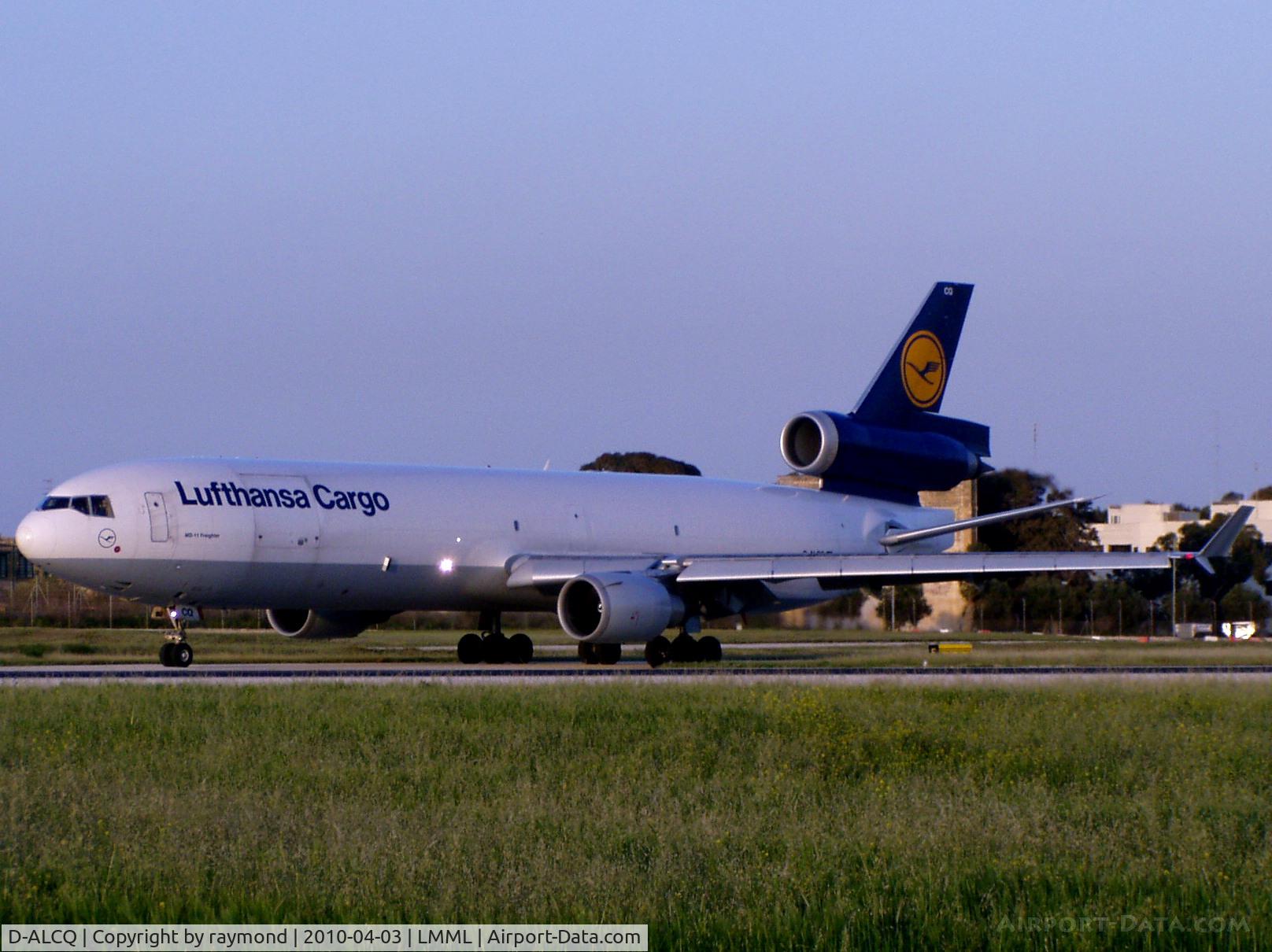 D-ALCQ, 1993 McDonnell Douglas MD-11F C/N 48431, MD11 D-ALCQ Lufthansa
