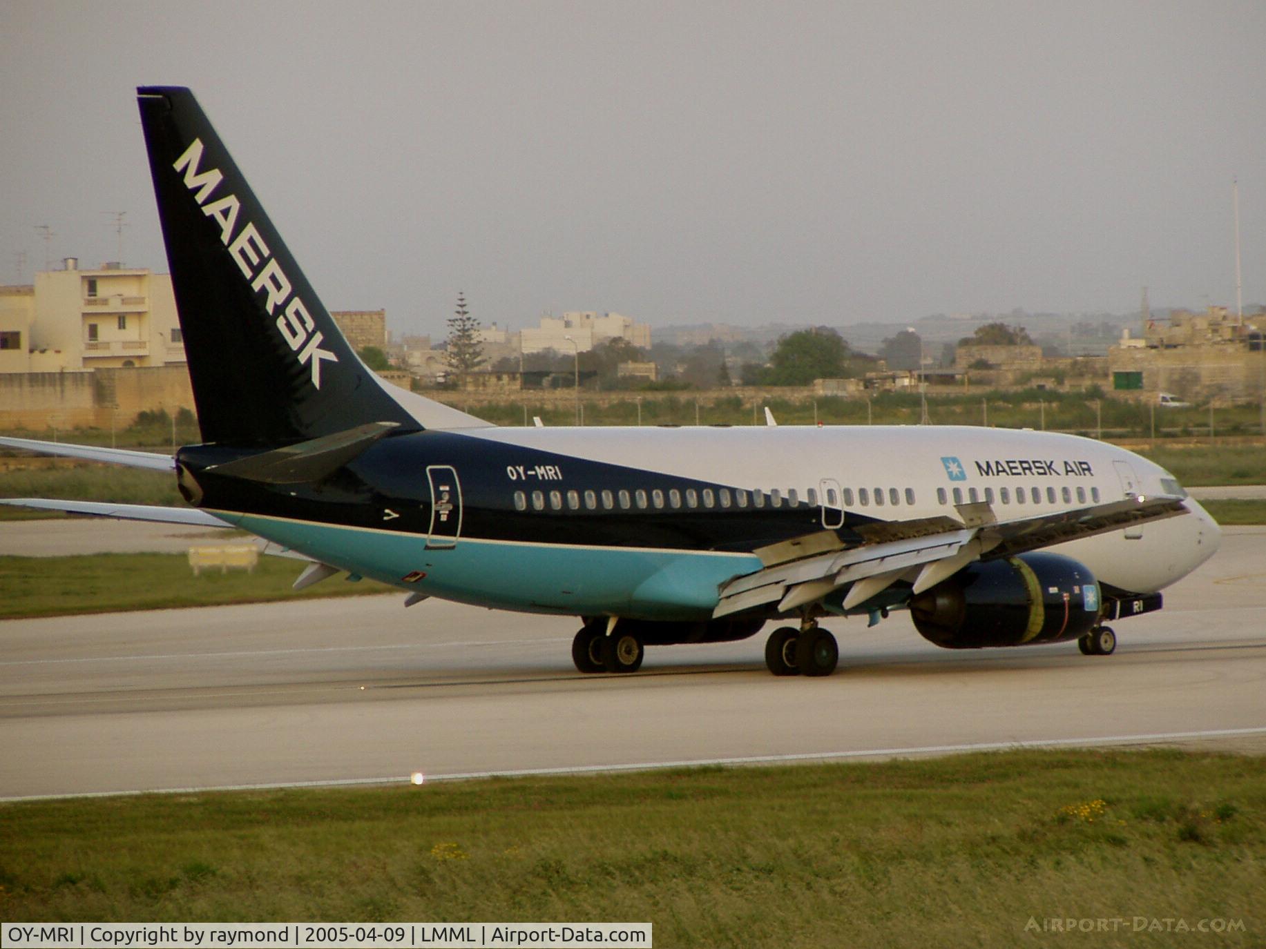 OY-MRI, 2001 Boeing 737-7L9 C/N 28014, B737 OY-MRI Maersk Air