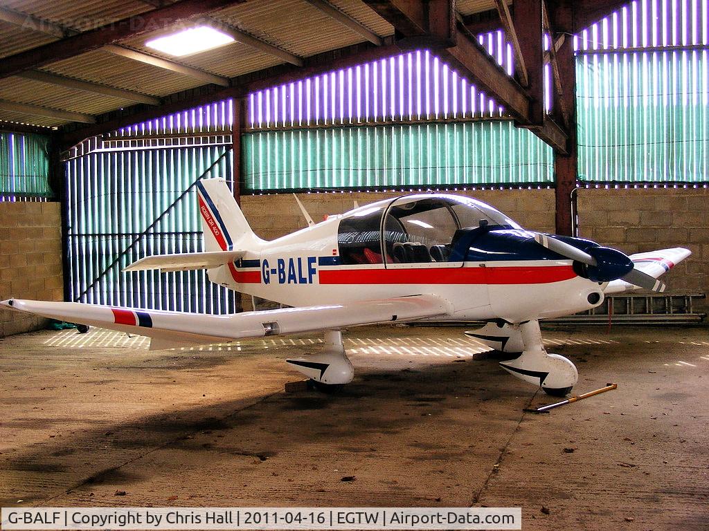 G-BALF, 1972 Robin DR-400-140 Earl Major C/N 772, at Oaksey Park