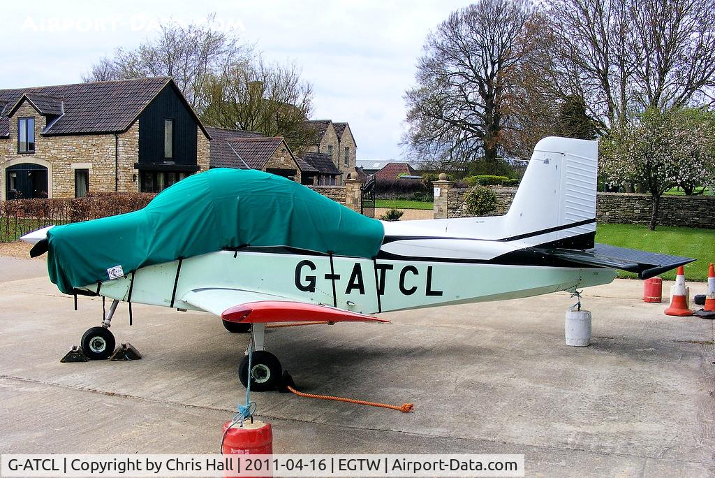 G-ATCL, 1964 Victa Airtourer 100 C/N 93, at Oaksey Park