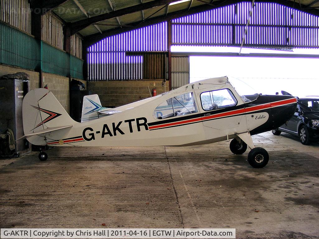 G-AKTR, 1946 Aeronca 7AC Champion C/N 7AC-3017, at Oaksey Park