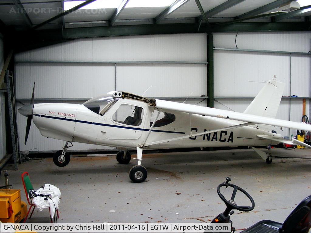 G-NACA, 1988 Norman NAC-2 Freelance 180 C/N 2001, at Oaksey Park
