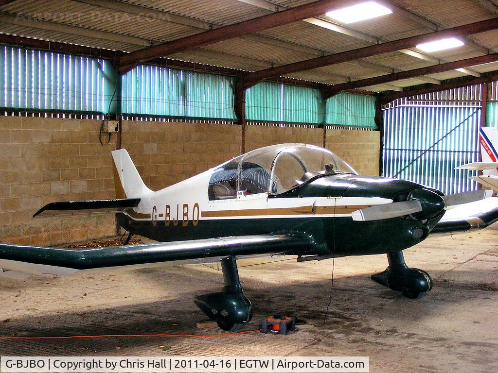G-BJBO, 1966 CEA Jodel DR-250-160 Capitaine C/N 40, at Oaksey Park