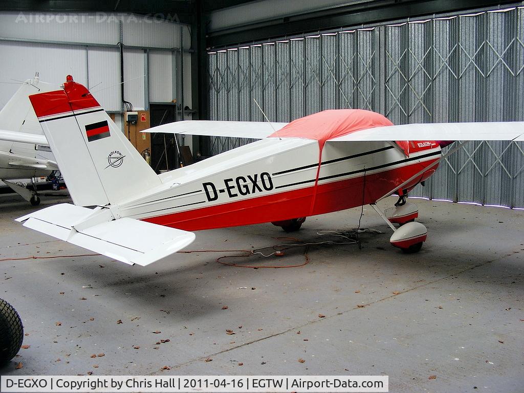 D-EGXO, 1967 Bolkow Bo-208C Junior C/N 669, at Oaksey Park