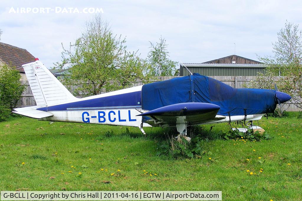 G-BCLL, 1965 Piper PA-28-180 Cherokee C C/N 28-2400, at Oaksey Park