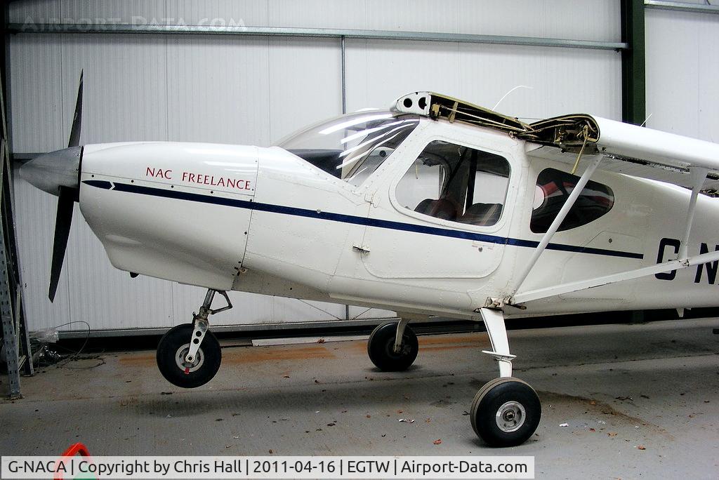 G-NACA, 1988 Norman NAC-2 Freelance 180 C/N 2001, at Oaksey Park