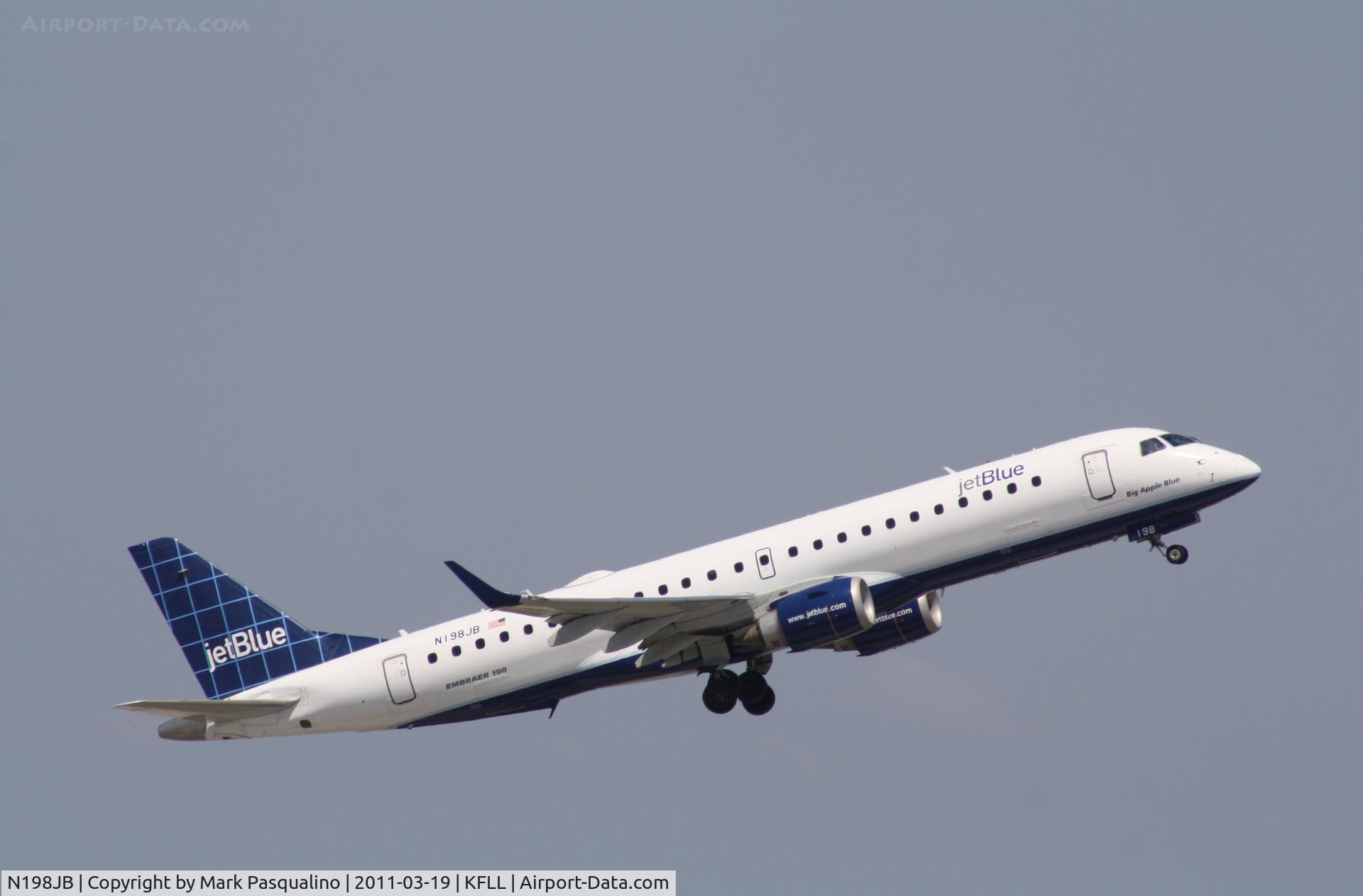N198JB, 2006 Embraer 190AR (ERJ-190-100IGW) C/N 19000021, ERJ 190-100 IGW