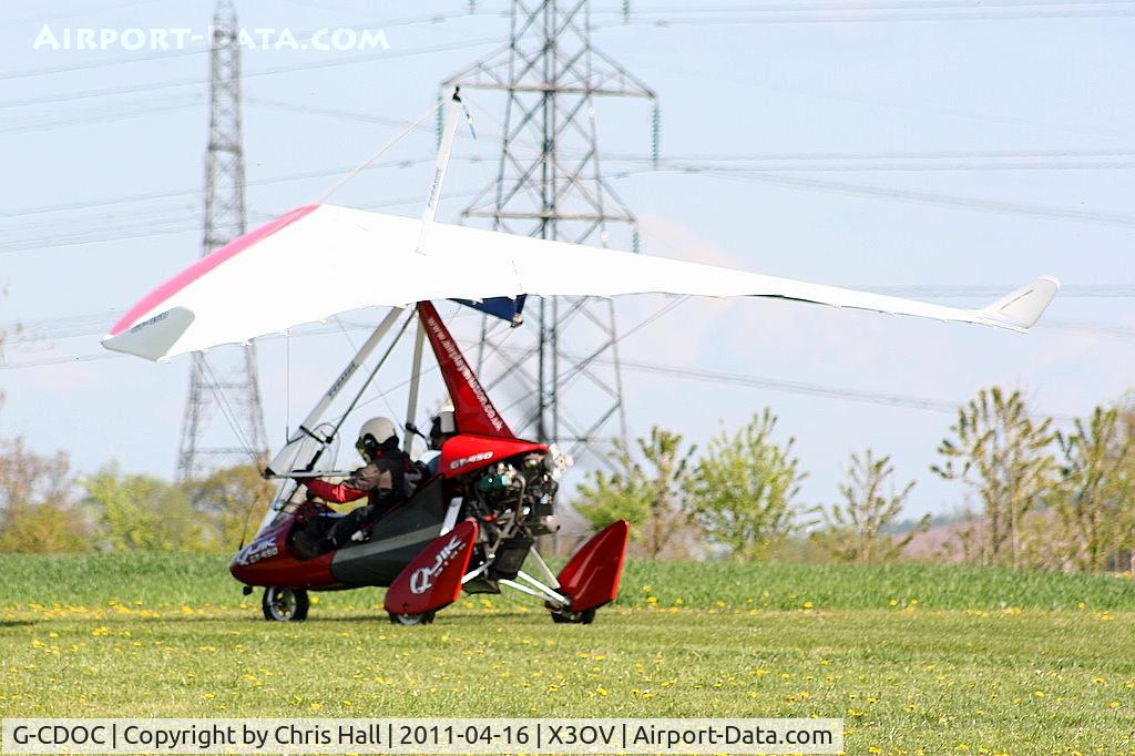 G-CDOC, 2005 P&M Aviation Quik GT450 C/N 8123, at Over Farm