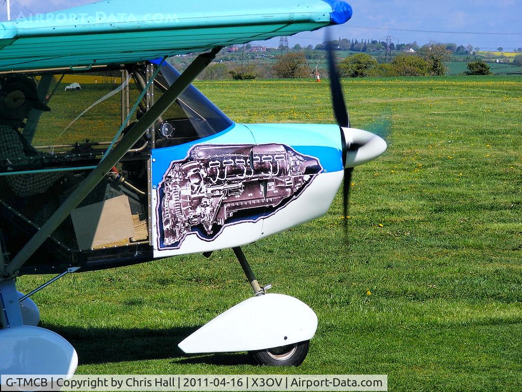 G-TMCB, 2003 Skyranger 912 C/N BMAA/HB/310, interesting nose art