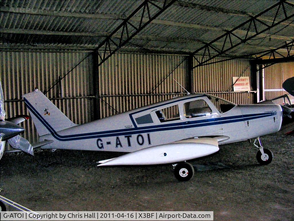 G-ATOI, 1966 Piper PA-28-140 Cherokee C/N 28-21556, at Bidford Airfield