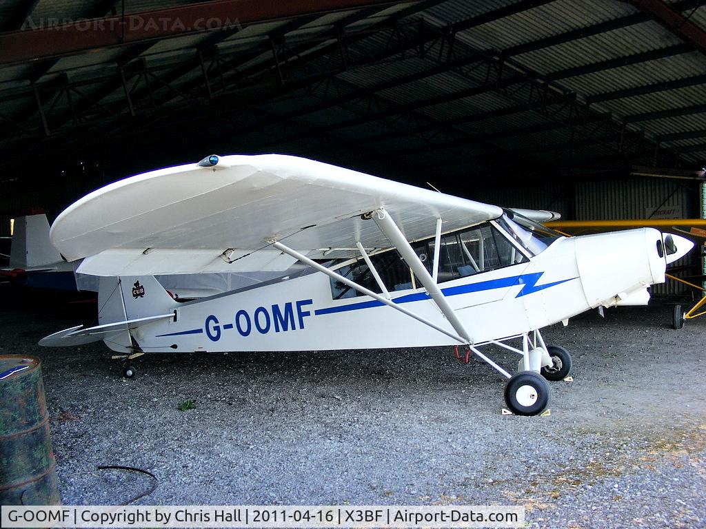 G-OOMF, 1967 Piper PA-18-150 Super Cub C/N 18-8560, at Bidford Airfield
