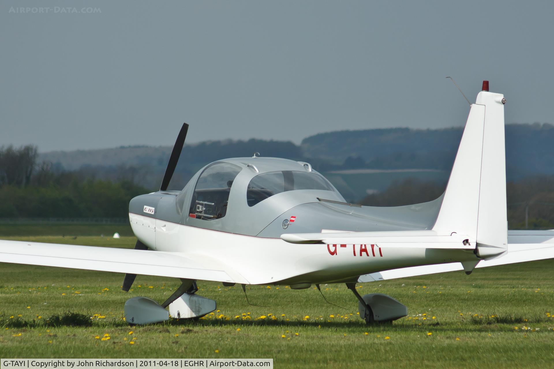 G-TAYI, 1987 Grob G-115A C/N 8008, Visitor