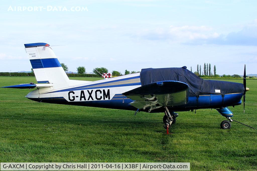 G-AXCM, 1969 Socata MS-880B Rallye Club C/N 1322, at Bidford Airfield