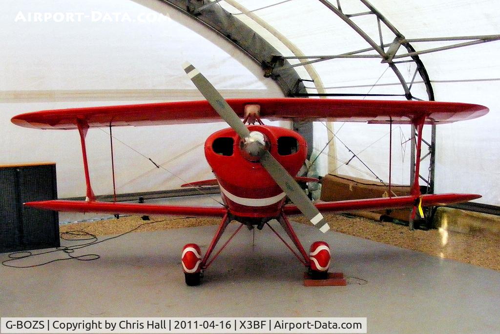 G-BOZS, 1976 Pitts S-1C Special C/N 221H, at Bidford Airfield