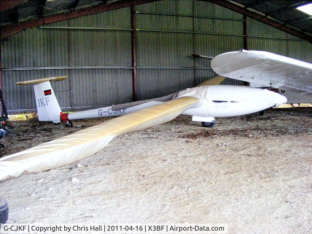 G-CJFK, 1979 Schleicher ASW-20L C/N 20201, at Bidford Airfield