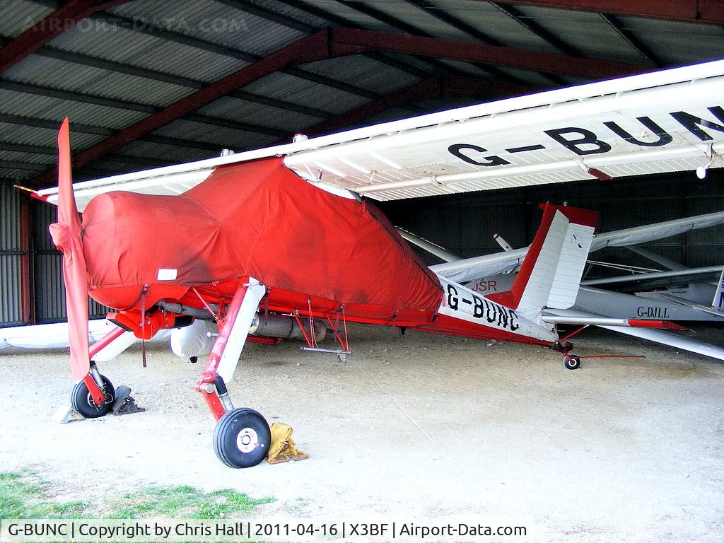 G-BUNC, 1979 PZL-Okecie PZL-104 Wilga 35A C/N 129444, at Bidford Airfield