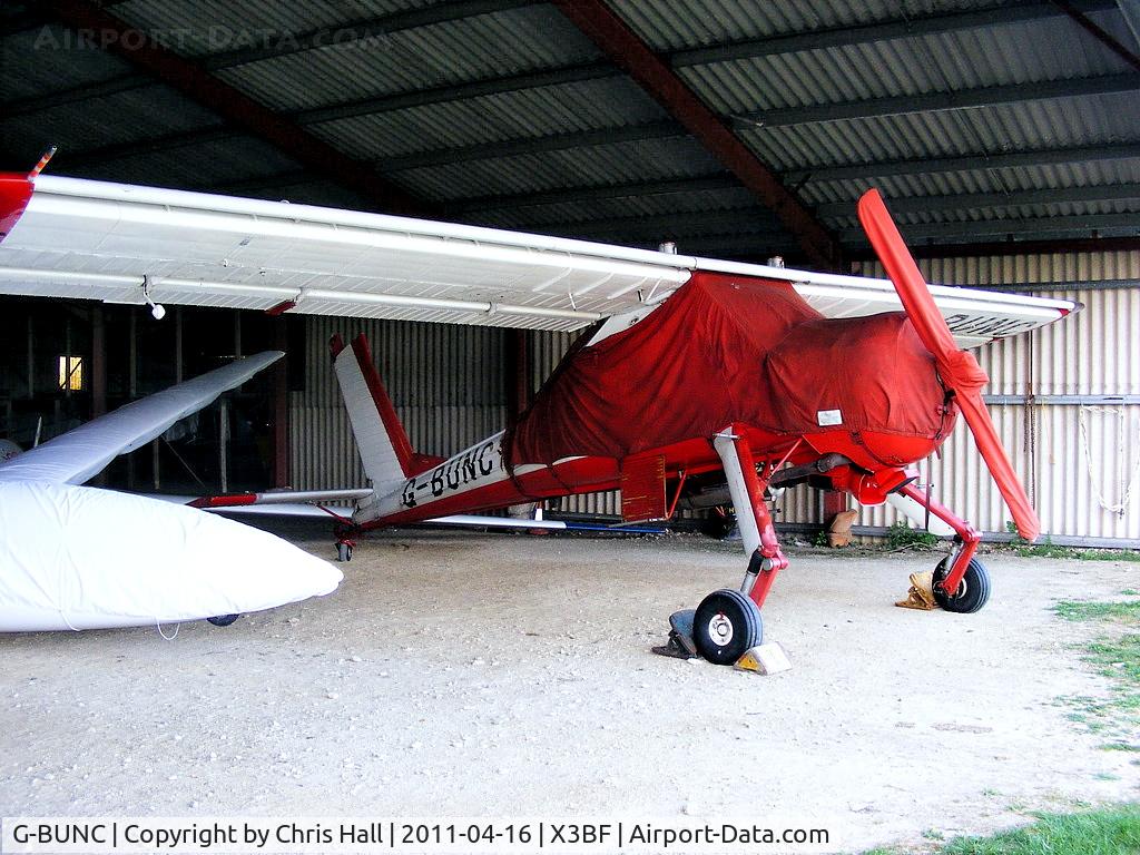 G-BUNC, 1979 PZL-Okecie PZL-104 Wilga 35A C/N 129444, at Bidford Airfield
