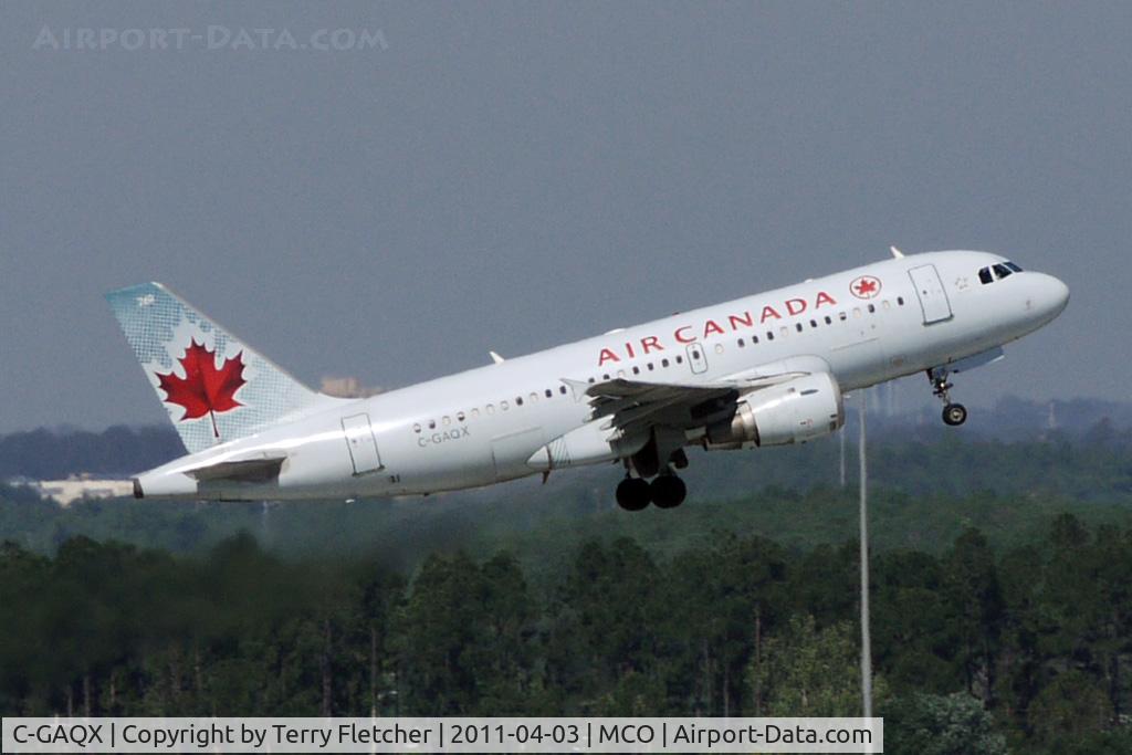 C-GAQX, 1997 Airbus A319-114 C/N 736, Air Canada 1997 Airbus A319-114, c/n: 736