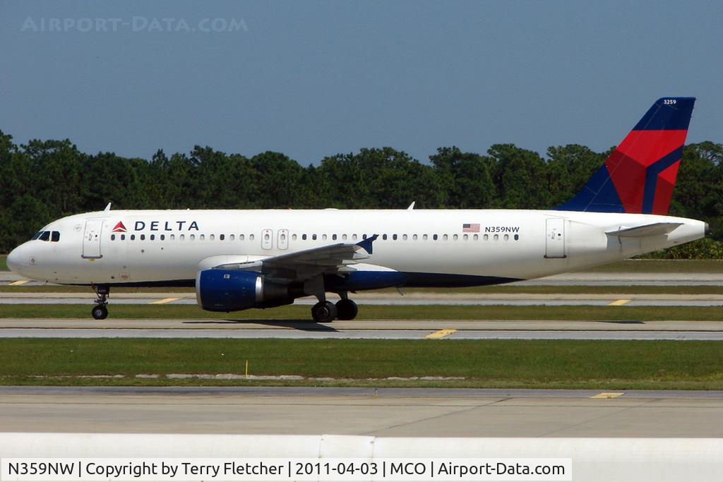 N359NW, 1998 Airbus A320-212 C/N 846, Delta's 1998 Airbus A320-212, c/n: 846