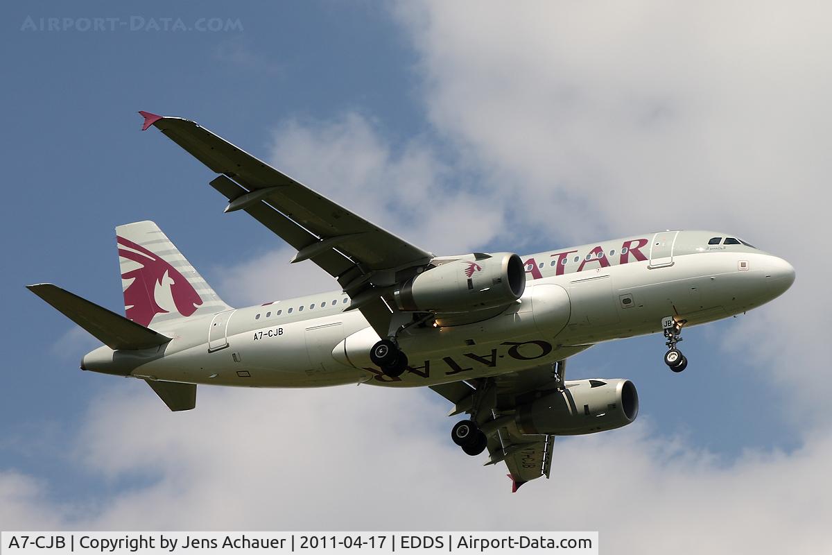 A7-CJB, 2004 Airbus A319-133LR C/N 2341, Arriving from Doha