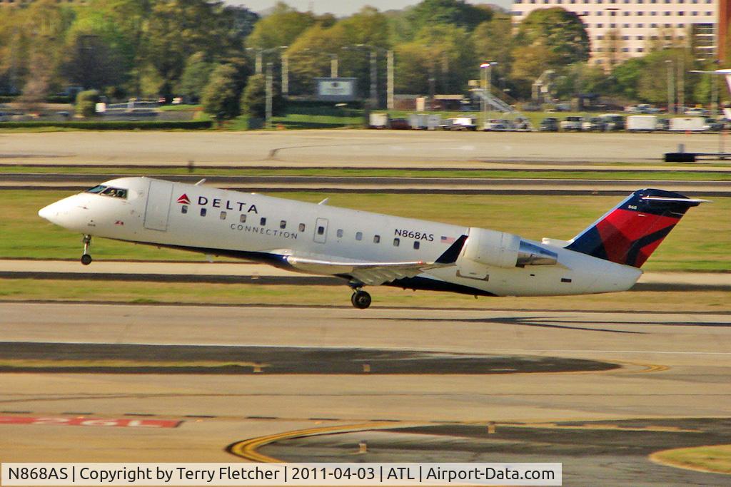 N868AS, 2001 Bombardier CRJ-200ER (CL-600-2B19) C/N 7474, 2001 Bombardier CL-600-2B19, c/n: 7474