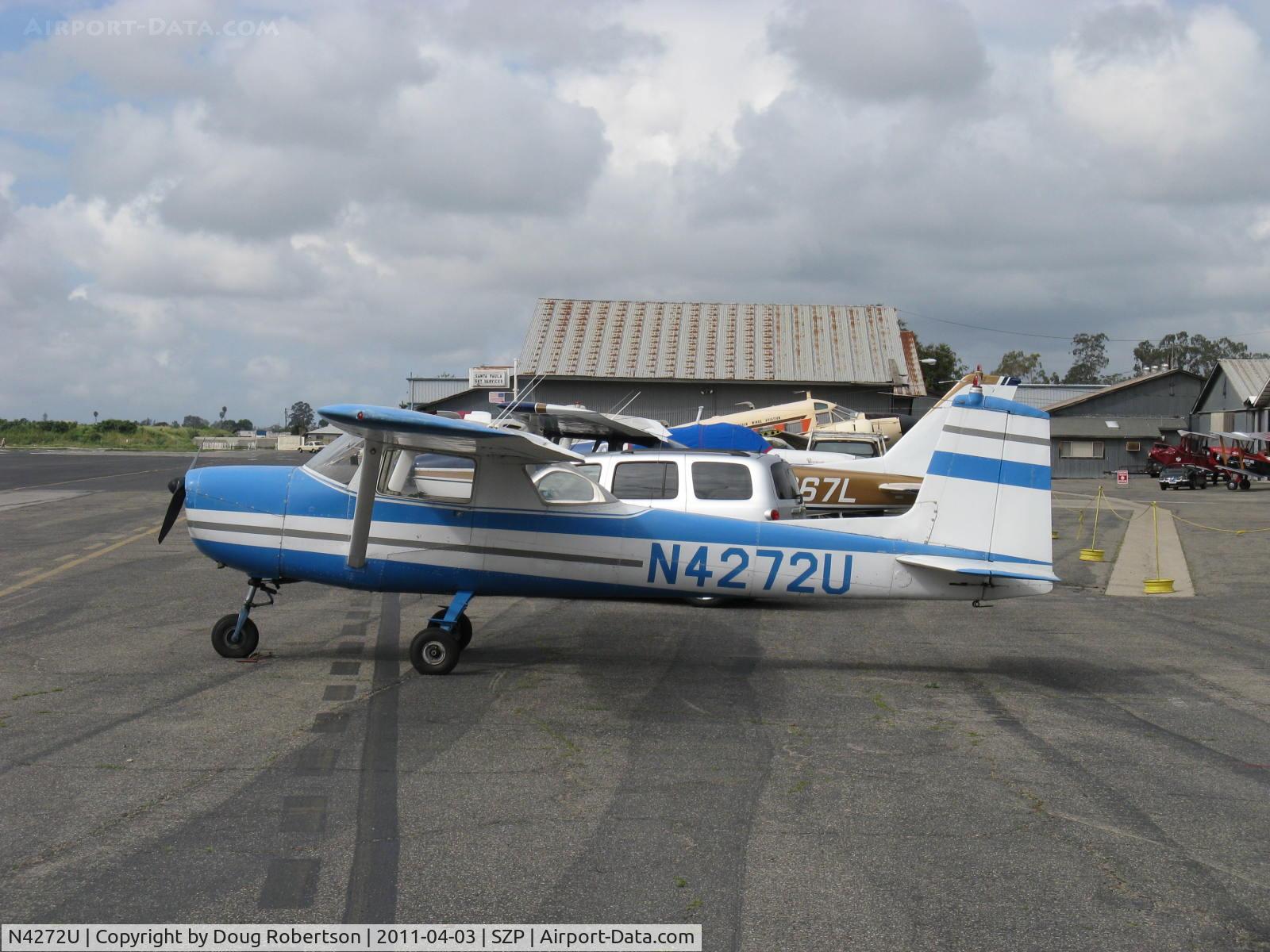N4272U, 1963 Cessna 150D C/N 15060272, 1963 Cessna 150D, Continental O-200 100 Hp