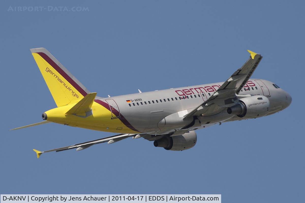 D-AKNV, 2005 Airbus A319-112 C/N 2632, Take off on rwy 07