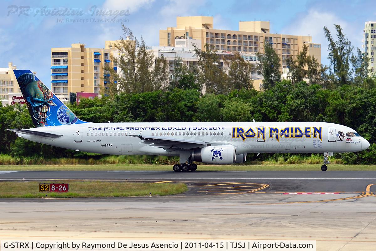 G-STRX, 1992 Boeing 757-28A C/N 25621, Final Frontier Tour