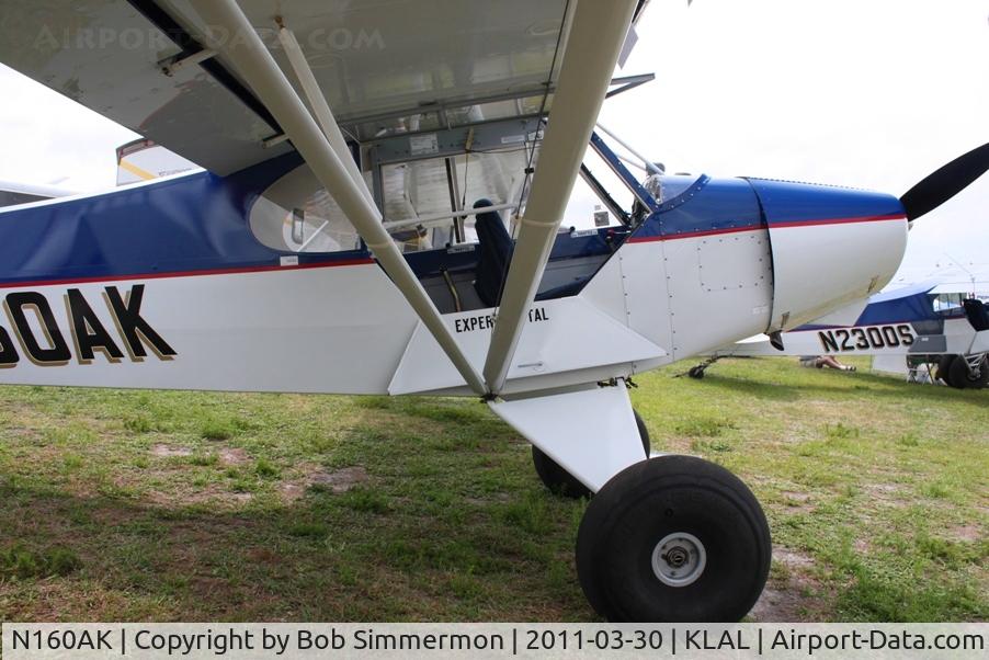 N160AK, Super 18 Llc S18 LT C/N S18-LT-01, On display at Sun N Fun 2011 - Lakeland, FL