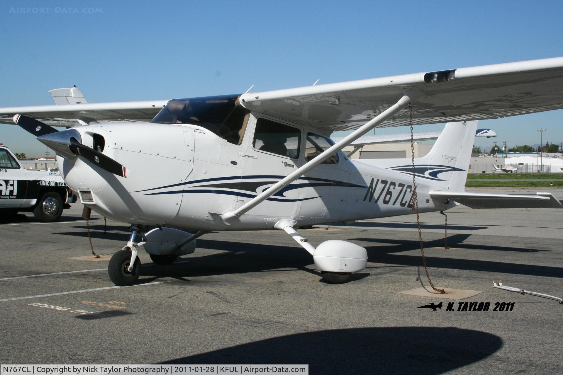 N767CL, 2005 Cessna 172S C/N 172S9987, Parked on the AFI ramp at FUL
