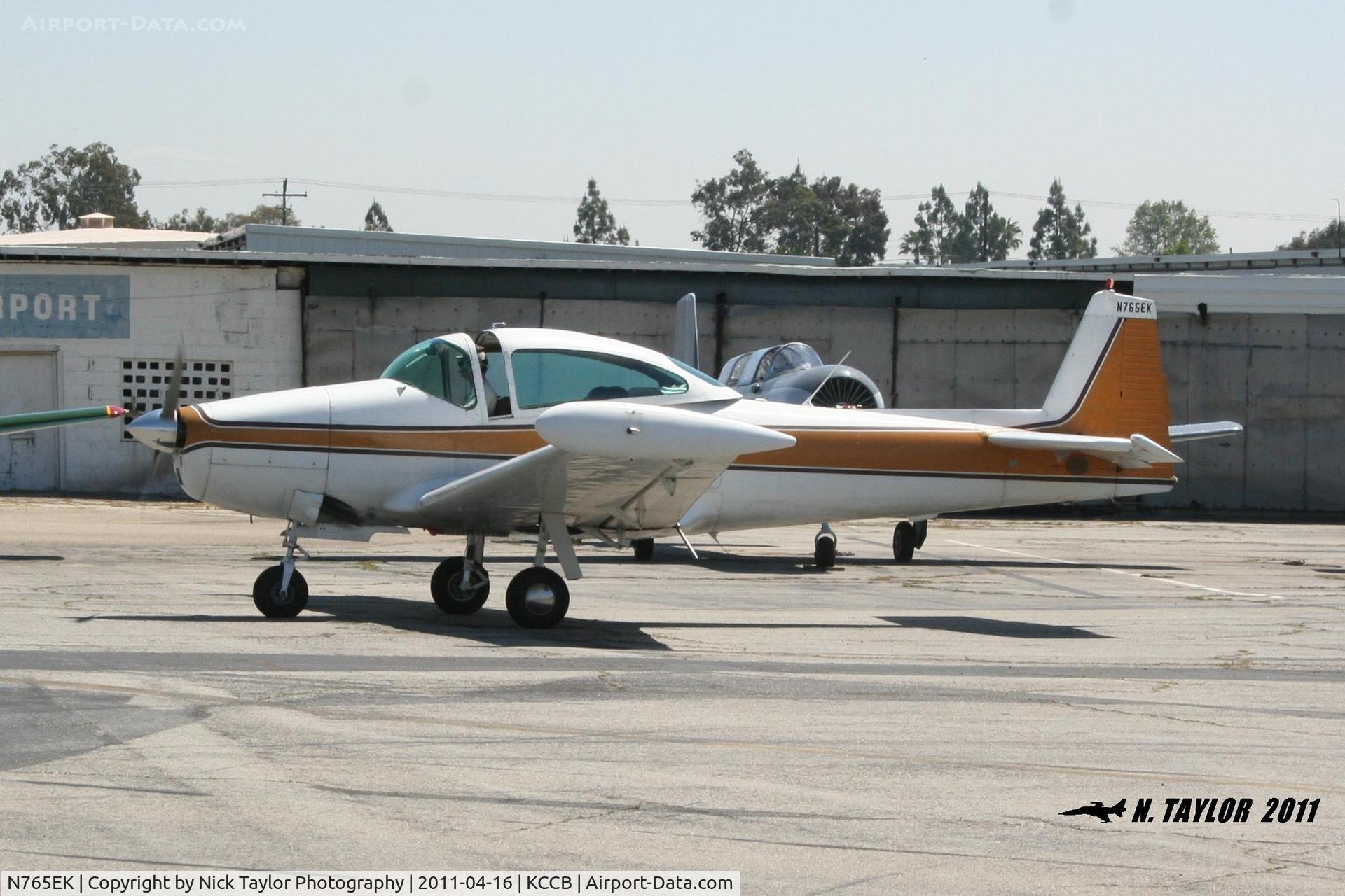 N765EK, 1947 North American Navion (NA-145) C/N NAV-4-1013, Taxiing out for a formation flight with 3 other Navion's