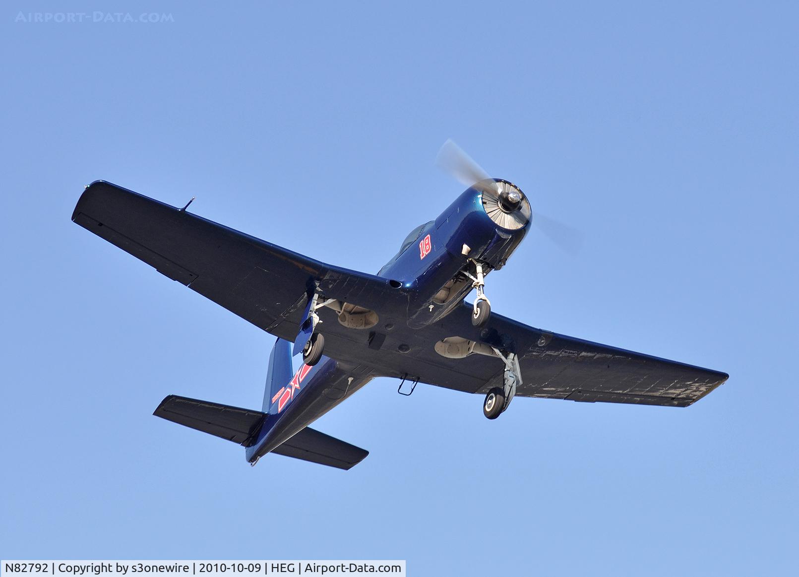 N82792, 1976 Nanchang CJ-6A C/N 2932018, Herlong takeoff