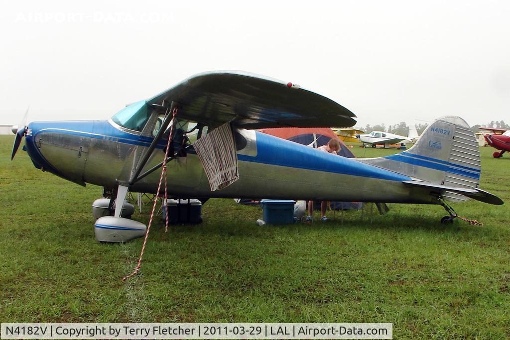N4182V, 1948 Cessna 170 C/N 18515, 2011 Sun n Fun Lakeland , Florida
