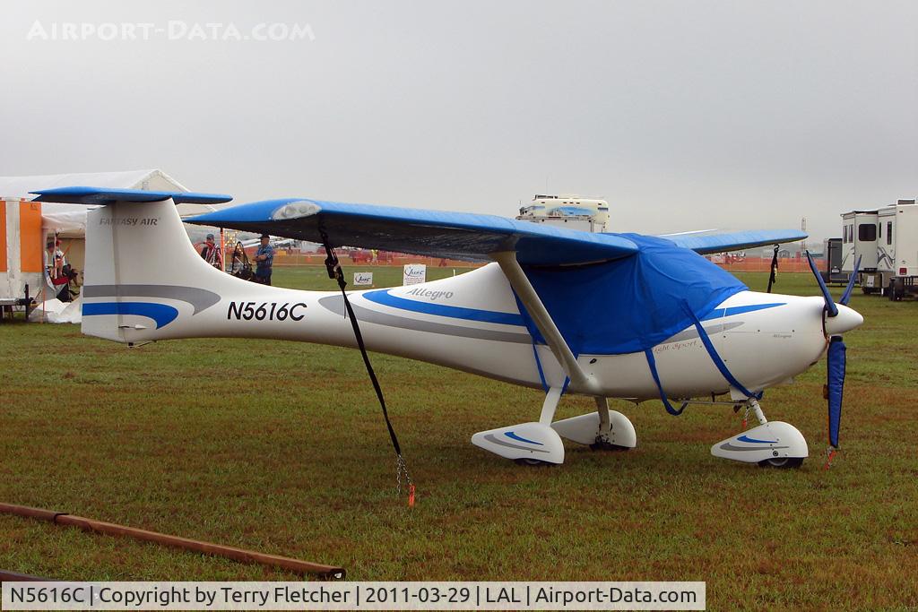N5616C, 2007 Fantasy Air Allegro 2007 C/N 07-243, 2011 Sun n Fun Lakeland , Florida