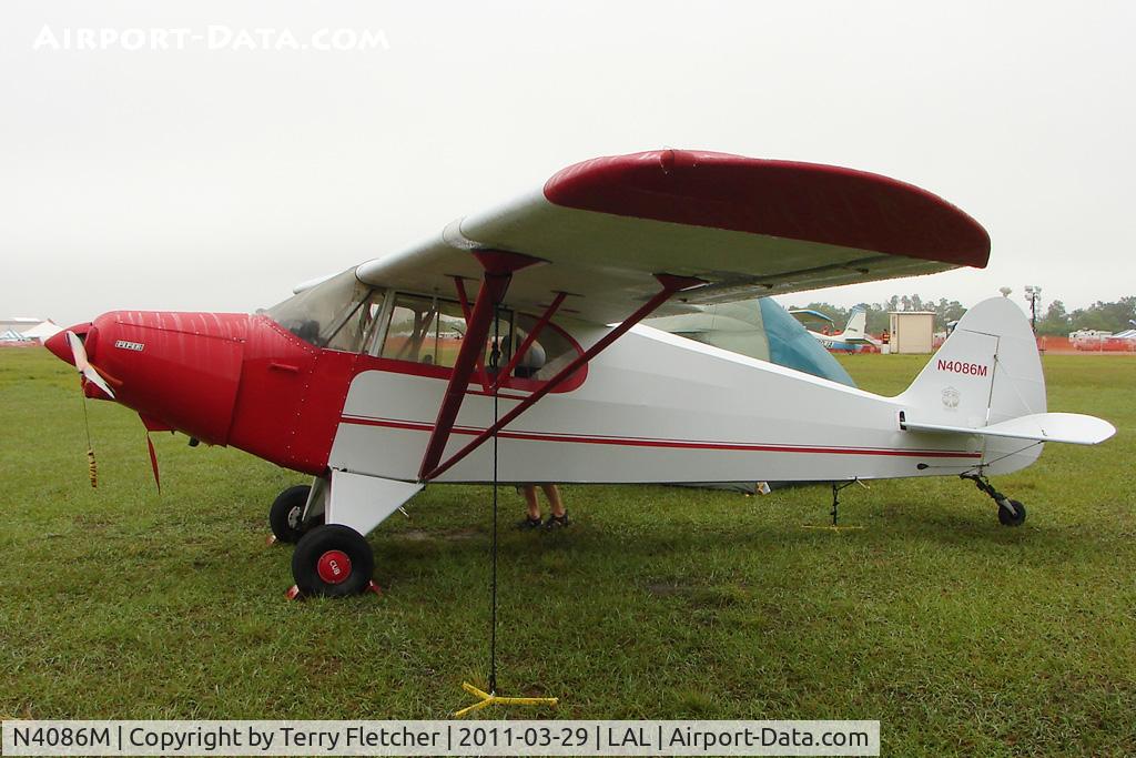 N4086M, 1947 Piper PA-12 Super Cruiser C/N 12-2969, 2011 Sun n Fun Lakeland , Florida