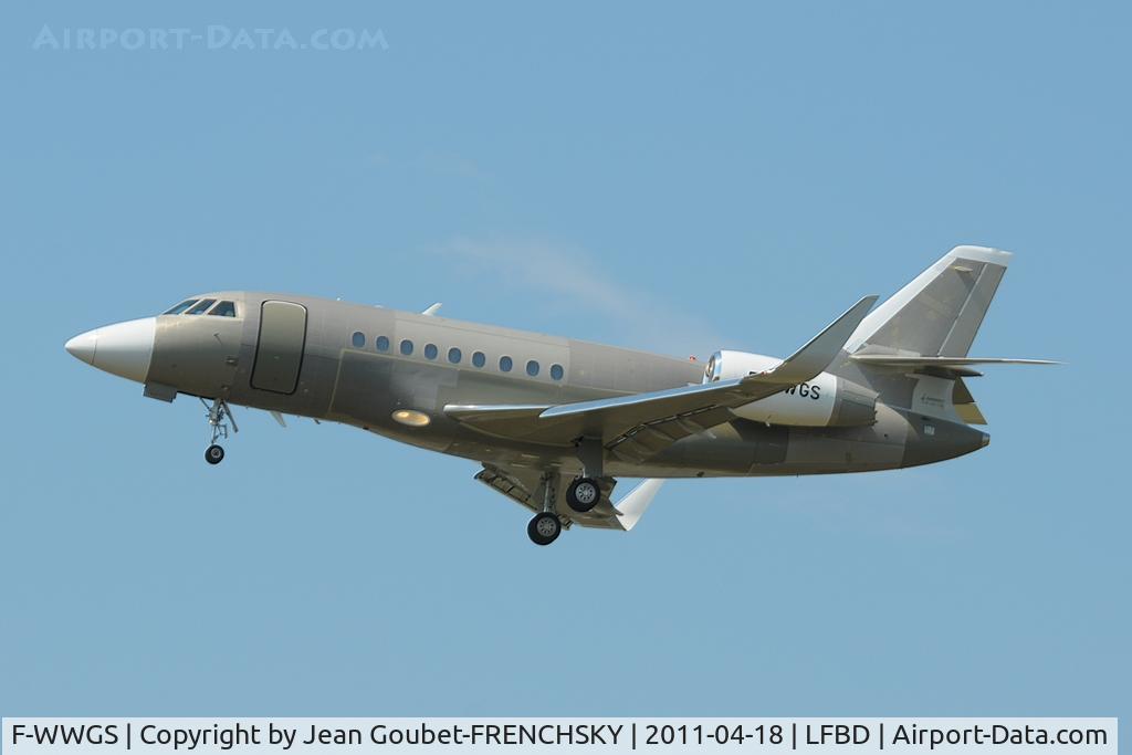 F-WWGS, 2011 Dassault Falcon 2000EX C/N 225, Dassault Falcon 2000LX
cn/225