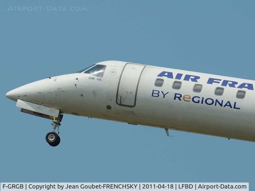 F-GRGB, 1997 Embraer EMB-145EU (ERJ-145EU) C/N 145010, landing 23