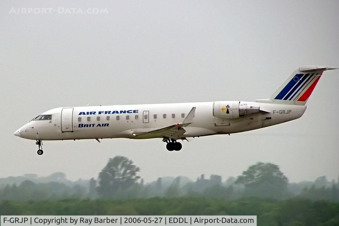 F-GRJP, 1999 Canadair CRJ-100ER (CL-600-2B19) C/N 7301, Canadair CRJ-100ER [7301] (Air France/Brit Air) Dusseldorf~D 27/05/2006