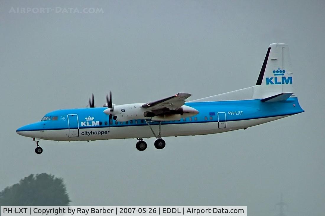 PH-LXT, 1993 Fokker 50 C/N 20279, Fokker F-50 [20279] KLM Cityhopper Dusseldorf~D 27/05/2006
