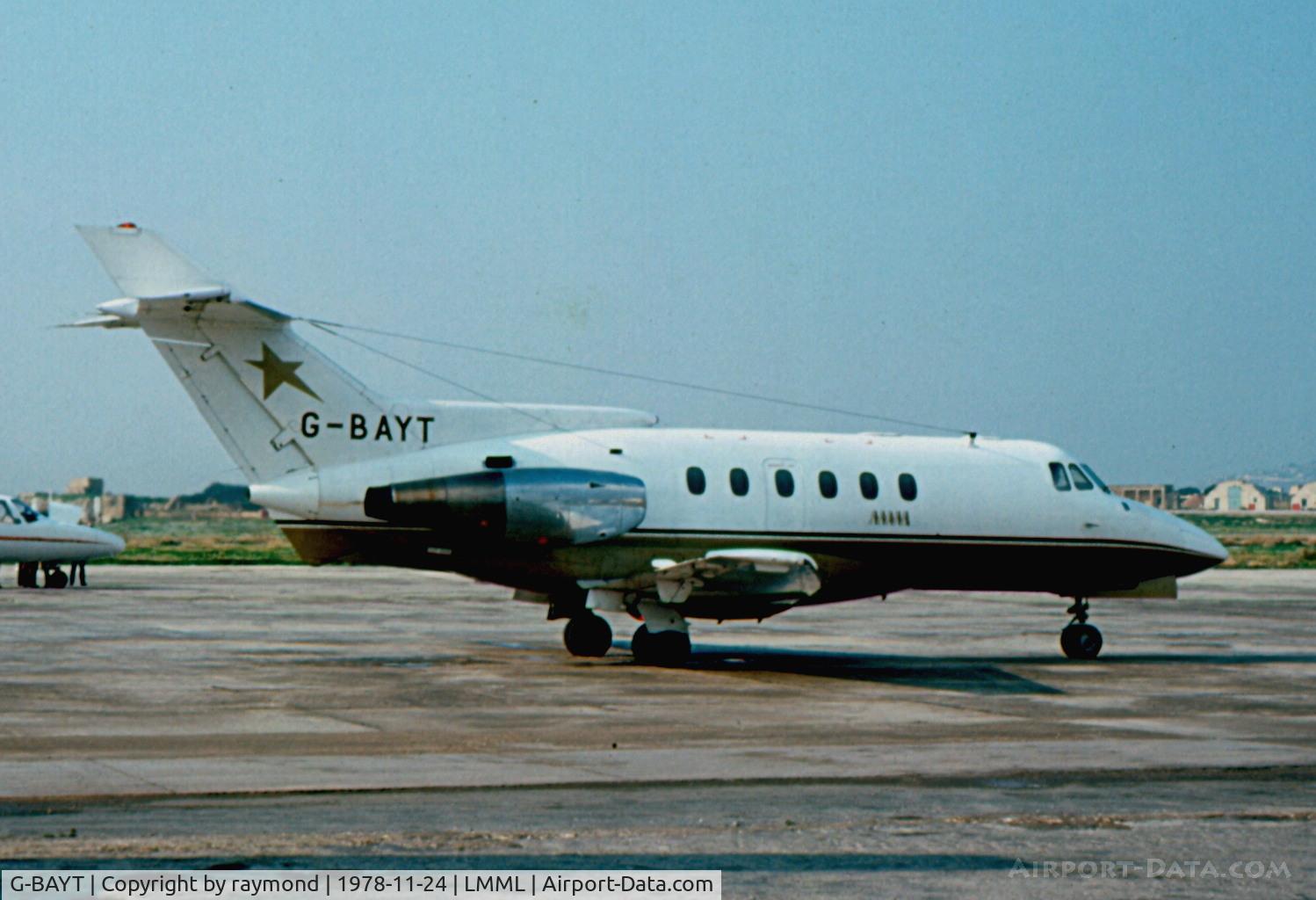 G-BAYT, 1973 Hawker Siddeley HS.125 Series 600B C/N 256012, HS125 G-BAYT MAM Aviation