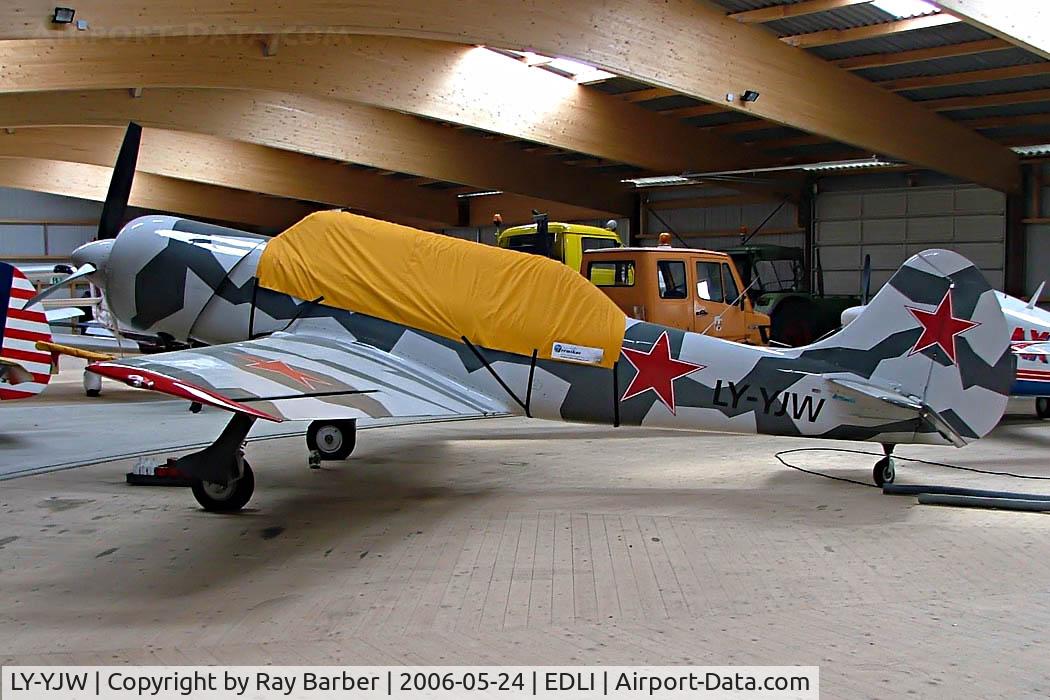 LY-YJW, Yakovlev Yak-52TD C/N 877807, Yakovlev Yak-52TD [877807] Bielefeld~D 24/05/2006