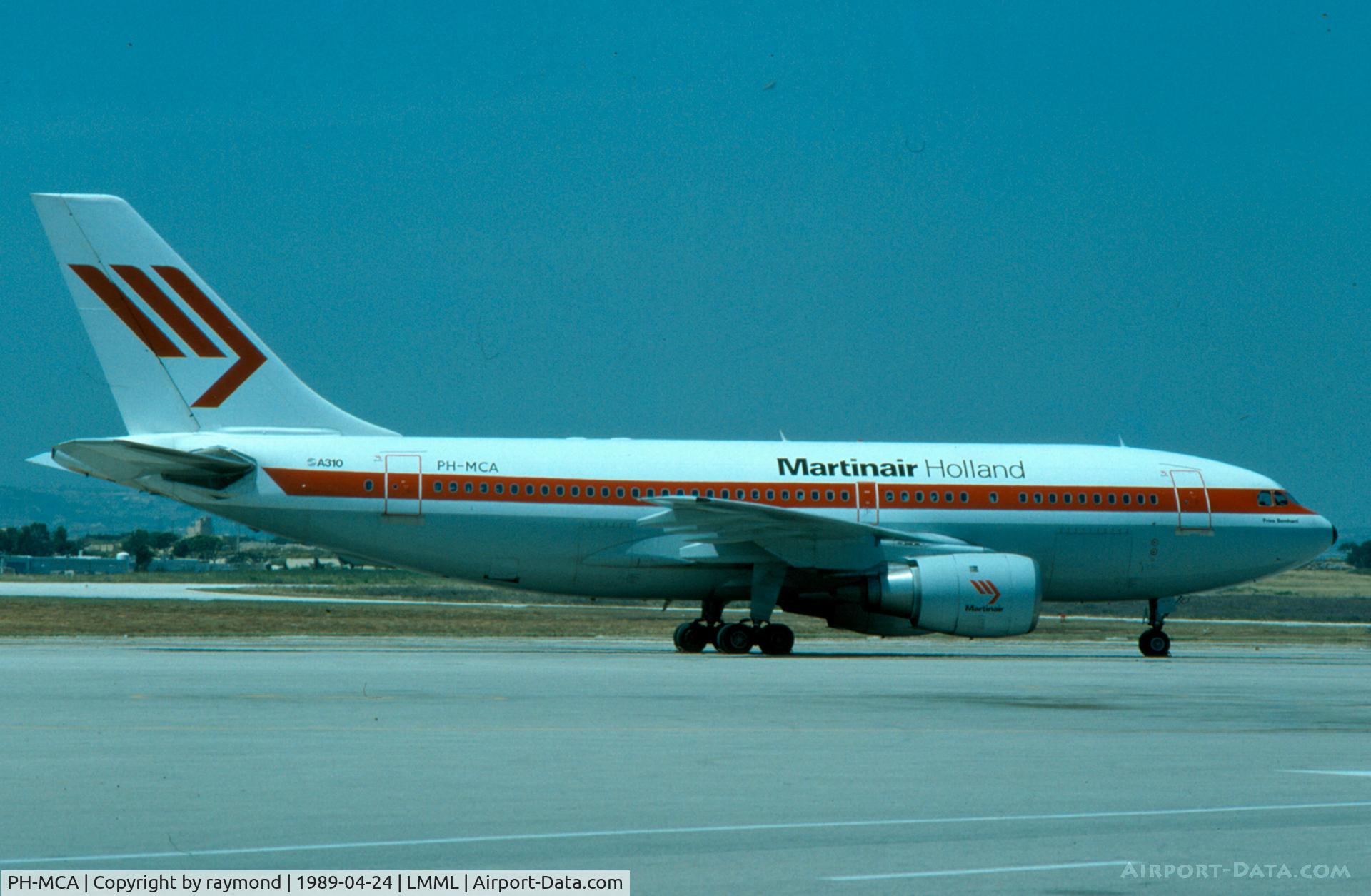 PH-MCA, 1984 Airbus A310-203 C/N 281, A310 PH-MCA Martinair Holland